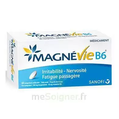 Magnevie B6 100 Mg/10 Mg Comprimés Pelliculés Plaq/60 à UGINE